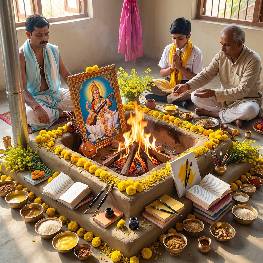 Goddess Saraswati Yagya Knowledge