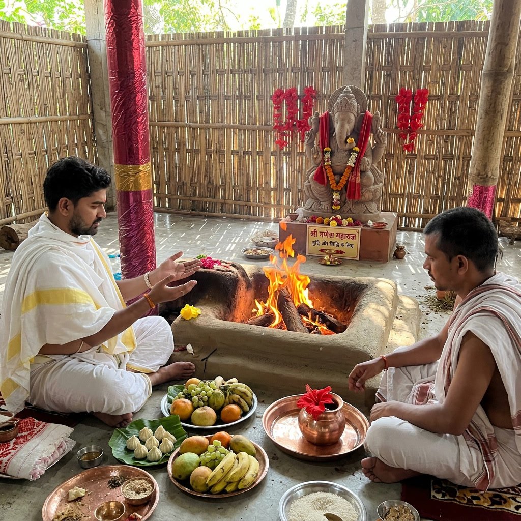 Lord Ganesha Yagya Obstacle Removal