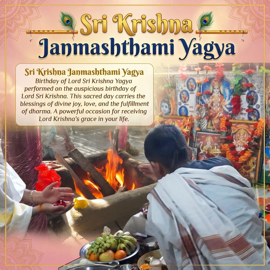 Sri Krishna Janmashthami Yagya