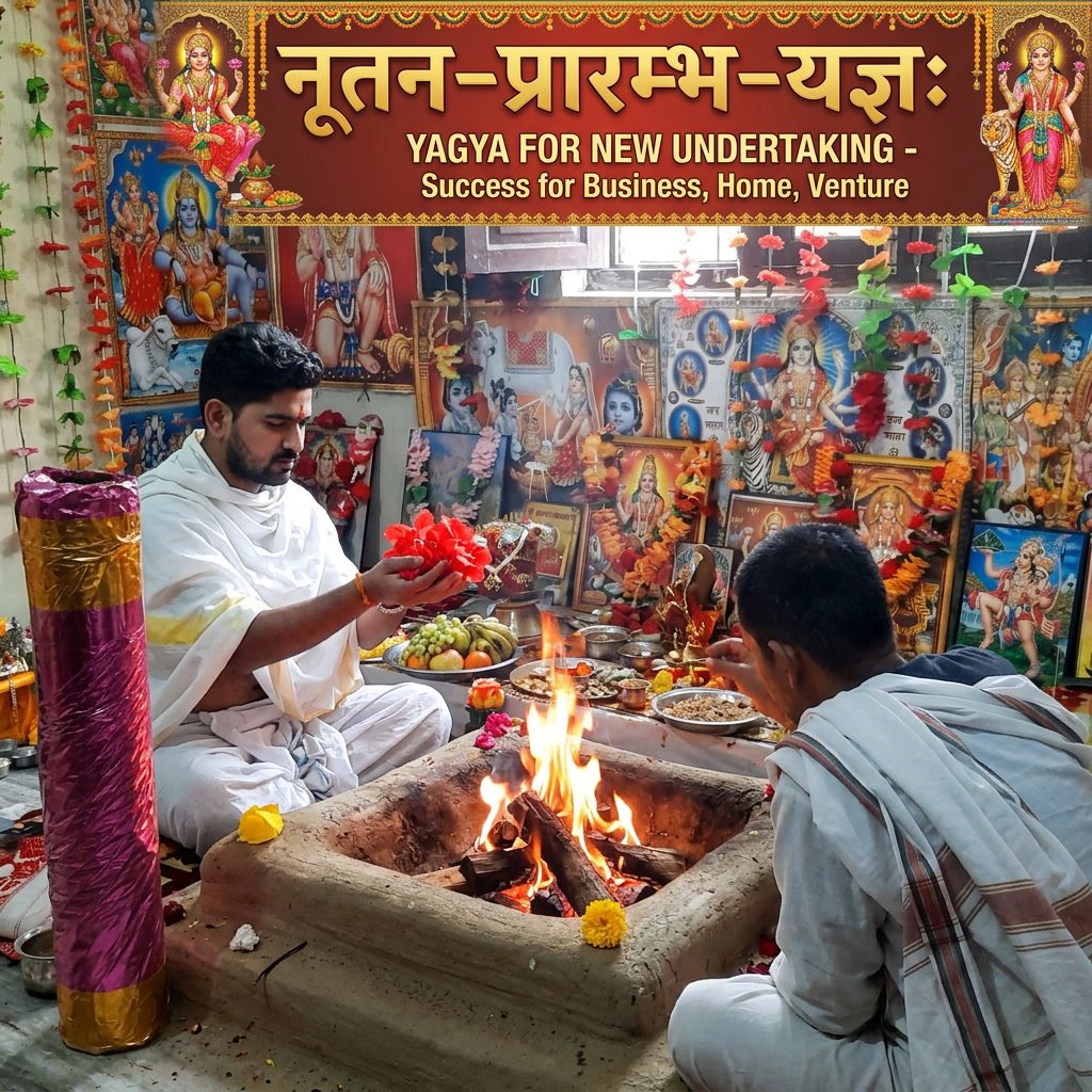 Yagya for New Undertaking Business