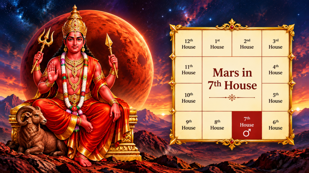 Mars in the 7th House of Horoscope: Meaning, Marriage, Career & Effects