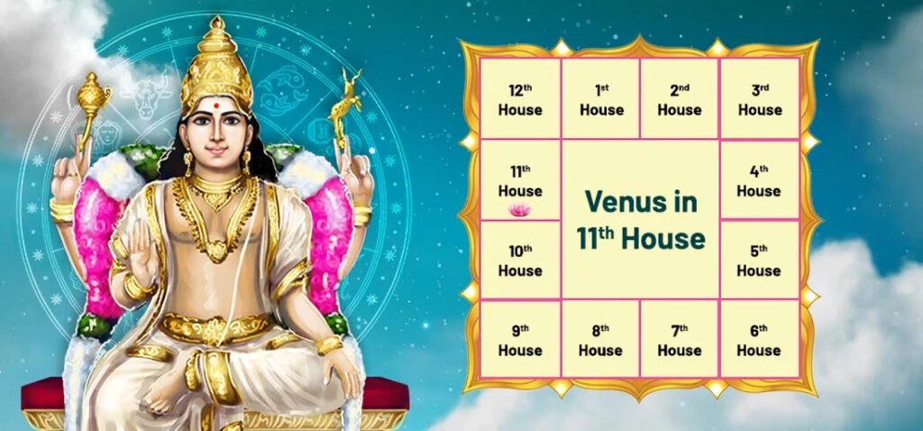 Venus in the 11th House: Meaning, Wealth, Love and Remedies
