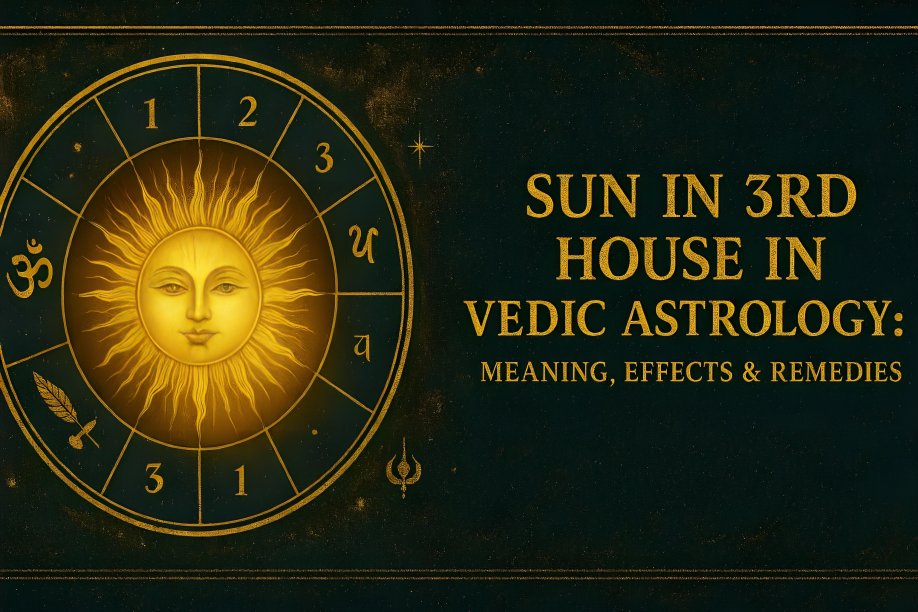 Sun in the 3rd House: Meaning, Effects and Remedies